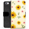 iPhone 6 / 6S Premium Schutzhülle mit Geldbörse - Sonnenblume