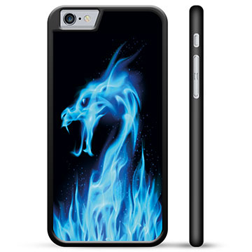 iPhone 6 / 6S Schutzhülle - Blauer Feuerdrache
