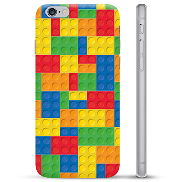 iPhone 6 / 6S TPU Hülle - Blöcke