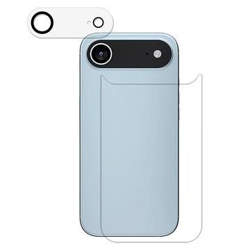 iPhone Air 2-in-1 Set Panzerglas Rückseitenschutz & Kameralinse - Klar