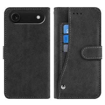 iPhone Air Elegante retro wallet hülle mit drehbarem Kartenhalter und Standfunktion