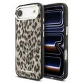 iPhone Air Karl Lagerfeld IML Leopard Hülle - MagSafe kompatibel - Braun