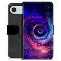 iPhone Air Premium Schutzhülle mit Geldbörse - Galaxie
