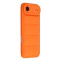 iPhone Air Pufferjacke Stoßfeste TPU-Hülle - Orange