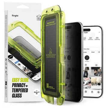 iPhone Air Ringke Easy Slide Privacy Panzerglas - 2 Stk.