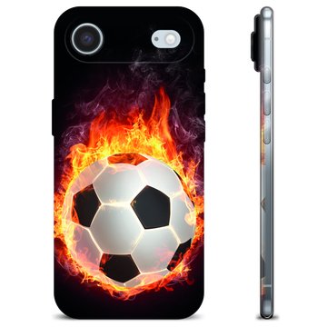 iPhone Air TPU Hülle - Fußball Flamme