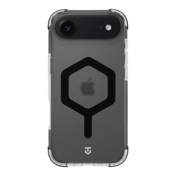 iPhone Air Tactical MagForce Hexagon Hülle - MagSafe-kompatibel - Schwarz / Durchsichtig