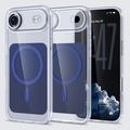 iPhone Air Zweifarbige Hybrid-Hülle - MagSafe-kompatibel - Blau