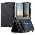 iPhone Duo Caseme C49 2-in-1 abnehmbare Wallet Hülle - MagSafe-kompatibel, RFID - Schwarz