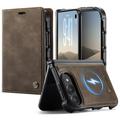 iPhone Duo Caseme C49 2-in-1 abnehmbare Wallet Hülle - MagSafe-kompatibel, RFID - Kaffee