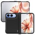 iPhone Duo Imak Ruiyi Hybrid Hülle - Karbonfaser - Schwarz