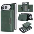 iPhone Fold magnetische dreifach faltbare Wallet Hülle – Grün