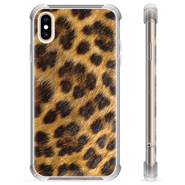 iPhone X / iPhone XS Hybrid Hülle - Leopard