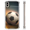iPhone X / iPhone XS Hybrid Hülle - Fußball