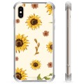 iPhone X / iPhone XS Hybrid Hülle - Sonnenblume