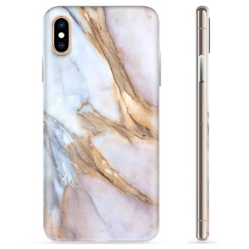 iPhone XS Max TPU Hülle - Eleganter Marmor