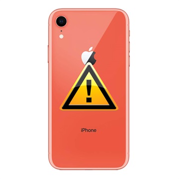 iPhone XR Akkufachdeckel Reparatur - inkl. Rahmen - Coral
