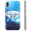 iPhone XS Max TPU Hülle - Diamant