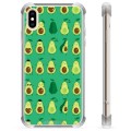 iPhone X / iPhone XS Hybrid Hülle - Avocado Muster