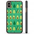 iPhone X / iPhone XS Schutzhülle - Avocado Muster