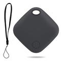 itag03 Bluetooth Finder Anti-Loss Locator für Apple-Gerät Portable Mini Tracker mit Gurt - Schwarz