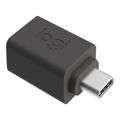 Logitech USB-C adapter Grå - Schwarz