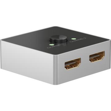 Goobay Handbuch 2.0 HDMI Switch 2 Zu 1 - Grau