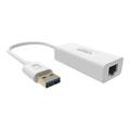 Vision SuperSpeed USB 3.0 / Ethernet-Adapter - Weiß