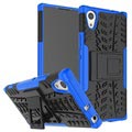 Sony Xperia XA1 Anti-Slip Hybrid Case - Schwarz / Blau