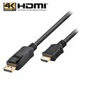 DisplayPort / HDMI Kabel - 3m