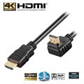 Goobay Highspeed HDMI Kabel mit Internet - 90° Gedreht