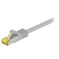 Goobay S/FTP CAT7 Runde Netzwerkkabel - 1.5m - Grau