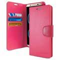 Samsung Galaxy S8 Mercury Goospery Sonata Diary Schutzhülle mit Geldbörse - Hot Pink