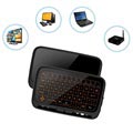 Mini Drahtlose Tastatur & Touchpad H18+ - 2.4GHz - Schwarz