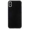 iPhone X / iPhone XS Nanotechnologie Anti-Gravity Cover - Schwarz