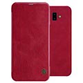 Nillkin Qin Series Samsung Galaxy J6+ Flip Case - Rot