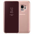 Samsung Galaxy S9 Clear View Cover EF-ZG960CFEGWW - Gold