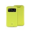 Puro View Leder Tasche - Samsung Galaxy S4 Mini I9190, I9192, I9195 - Grün