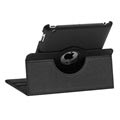 Rotary Leder Hülle - iPad 2, iPad 3, iPad 4 - Schwarz