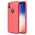 Slim-Fit Premium iPhone XS Max TPU Hülle - Rot