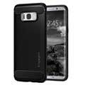 Samsung Galaxy S8+ Spigen Rugged Armor Cover - Schwarz