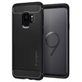 Samsung Galaxy S9 Spigen Rugged Armor Schutzhülle - Matt Schwarz
