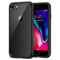 iPhone 7/8/SE (2020) Spigen Ultra Hybrid 2 Cover - Schwarz