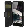iPhone 7/8/6/6S UAG Metropolis Schutzhülle mit Geldbörse - Schwarz