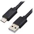 USB 2.0 / USB 3.1 Typ-C Kabel - Schwarz