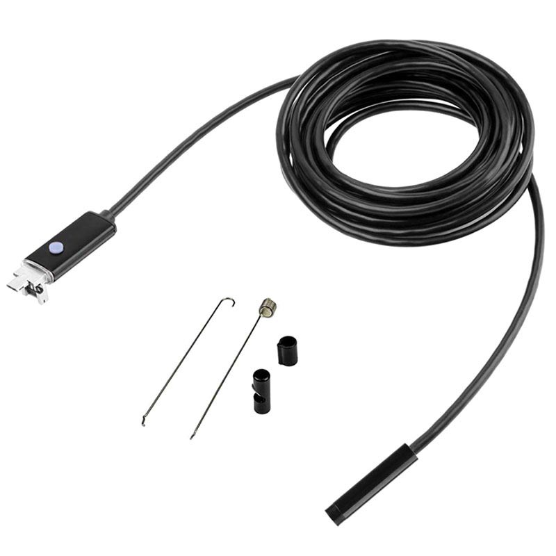 Micro USB Endoskop Wasserdicht Kanal Endoscope Inspektionskamera für Android 8mm 