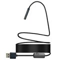 Wasserdichte 8mm USB Endoskop Kamera YPC110 - 7m - Schwarz