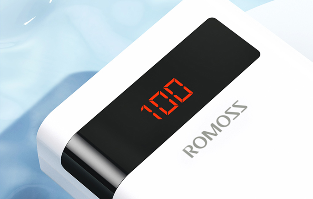 Romoss Sense6PS Pro 30W Power Bank 20000mAh - USB-C, 2x USB-A - Weiß