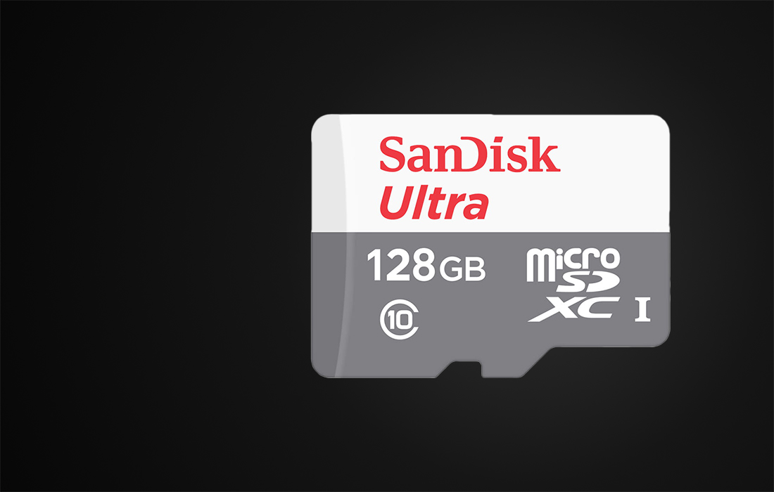 SanDisk Ultra microSDXC Memory Card SDSQUNR-128G-GN6MN - 128GB