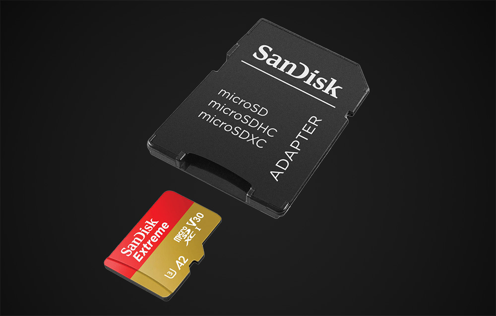 SanDisk Extreme microSDXC-Speicherkarte SDSQXAV-256G-GN6MA - 256GB